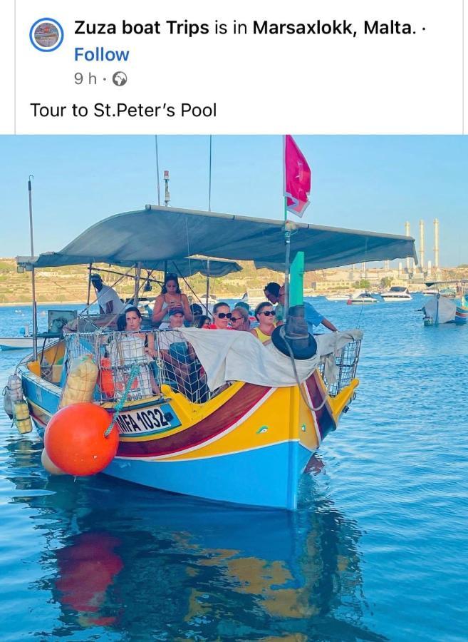 Claire'S Court Marsaxlokk Exterior foto